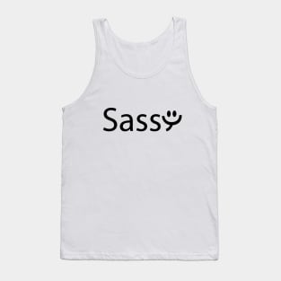 Sassy being sassy artsy Tank Top